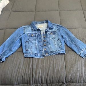 Cut off Jean jacket